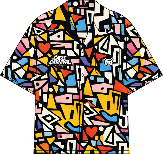 Cable Carnival x Scarred Society Button Up Shirt